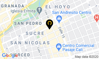 Mapa de El Oskar De La Musica en Cali