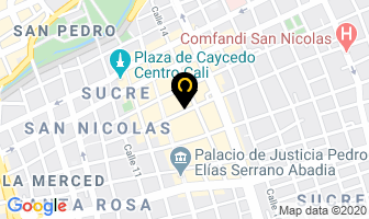 Mapa de El Palacio De La Novia en Cali