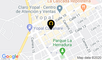 Mapa de El Palacio De La Pizza en Yopal