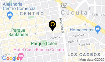Mapa de El Palacio De Las Flores en Cúcuta