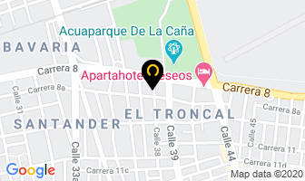 Mapa de El Palacio De Las Mallas en Cali