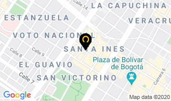 Mapa de El Palacio De Las Piñaticas en Bogotá D.C