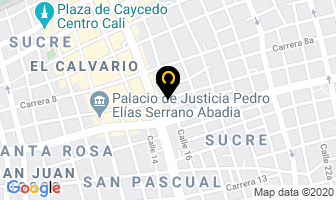 Mapa de El Palacio De Los Cordones en Cali