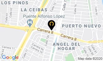 Mapa de El Palacio De Los Lavaderos en Cali