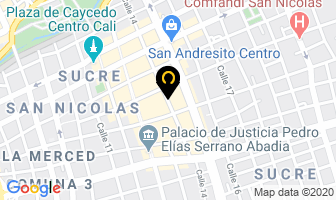 Mapa de El Palacio De Los Pantys en Cali