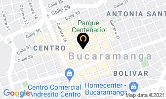 Mapa de El Palacio Del Conjunto en Bucaramanga