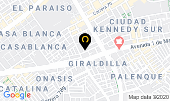 Mapa de El Palacio Del Exosto en Bogotá D.C