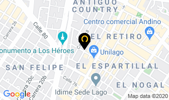 Mapa de El Palacio Del Toner en Bogotá D.C
