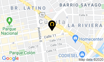 Mapa de El Palacio Del Transfer en Cúcuta