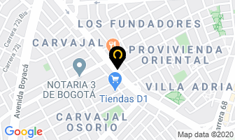 Mapa de El Panteon De La Salsa en Bogotá D.C