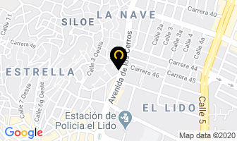 Mapa de El Parche Club en Cali