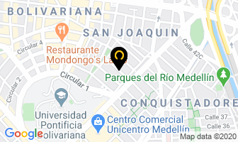Mapa de El Pomar Del Duque en Medellín