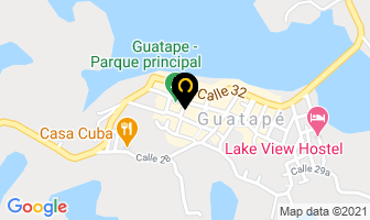 Mapa de El Portón De Antaño en Guatapé
