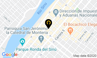 Mapa de El Porton - Restaurante en Montería