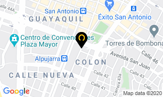 Mapa de El Puntazo en Medellín