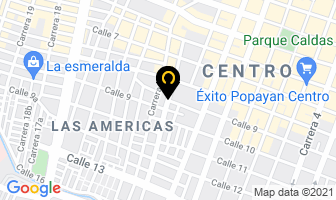 Mapa de El Punto De La Rosquilla en Popayán