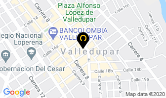 Mapa de El Punto De Los Accesorios Para Celular en Valledupar