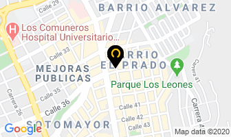 Mapa de El Punto Integral en Bucaramanga