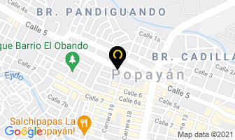 Mapa de El Rebajón De La Quinta en Popayán