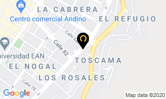 Mapa de El Refugio Mascotas en Bogotá D.C