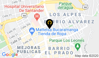 Mapa de El Remate Ocañero en Bucaramanga