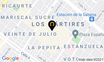 Mapa de El Rey Del Mar en Bogotá D.C