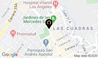 Mapa de El Rincón Caliente en Pasto