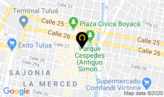 Mapa de El Rincon De José Ever en Tulua