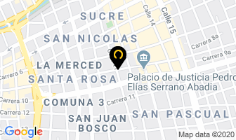 Mapa de El Rincón De Las Piñatas en Cali