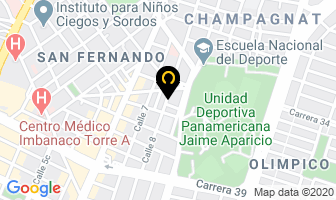 Mapa de El Rincon De Los Bordados en Cali