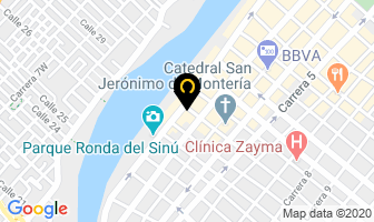 Mapa de El Rincon Paisa en Montería