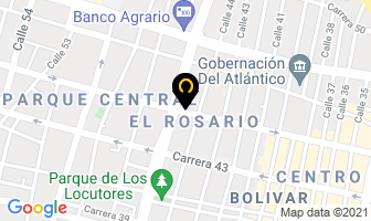 Mapa de El Sabor De La 44 en Barranquilla