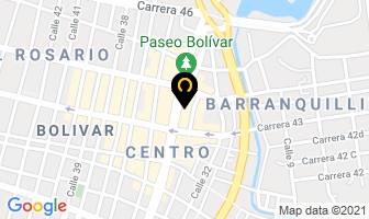 Mapa de El Sabor Paisa en Barranquilla