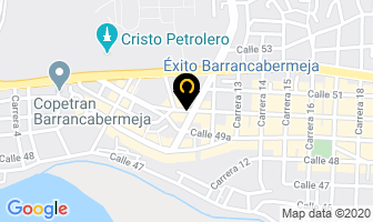 Mapa de El Santuario en Barrancabermeja