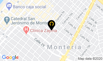 Mapa de El Sazón De Mi Corazón en Montería