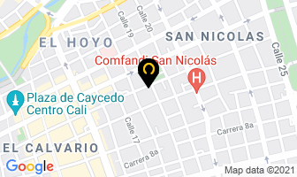Mapa de El Suministro Eléctrico en Cali