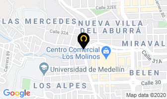 Mapa de El Suplidor Medico en Medellín