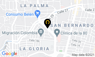 Mapa de El Taller en Medellín
