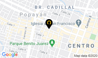 Mapa de El Taller De Las Tías en Popayán