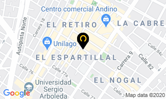 Mapa de El Tambre en Bogotá D.C