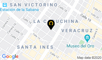 Mapa de El Tauro De La 12 en Bogotá D.C