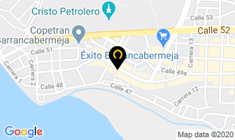 Mapa de El Templo De La Moda Fresca en Barrancabermeja