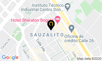 Mapa de El Tesoro Fruit en Bogotá D.C