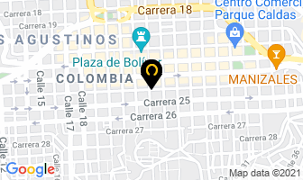 Mapa de El Tiempo en Manizales