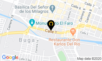 Mapa de El Toston en Buga