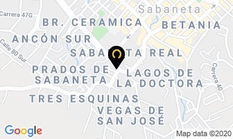 Mapa de El Trapiche Viejo en Sabaneta