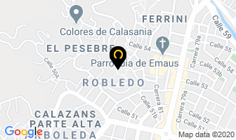 Mapa de El Tropicombo Ltda en Medellín