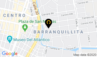 Mapa de El Unico en Barranquilla