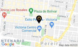 Mapa de El Universo De La Platería en Pereira