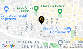 Mapa de El Vegetariano De La 23 en Pereira